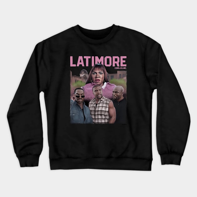 Latimore Construction Crewneck Sweatshirt by Art Simpson